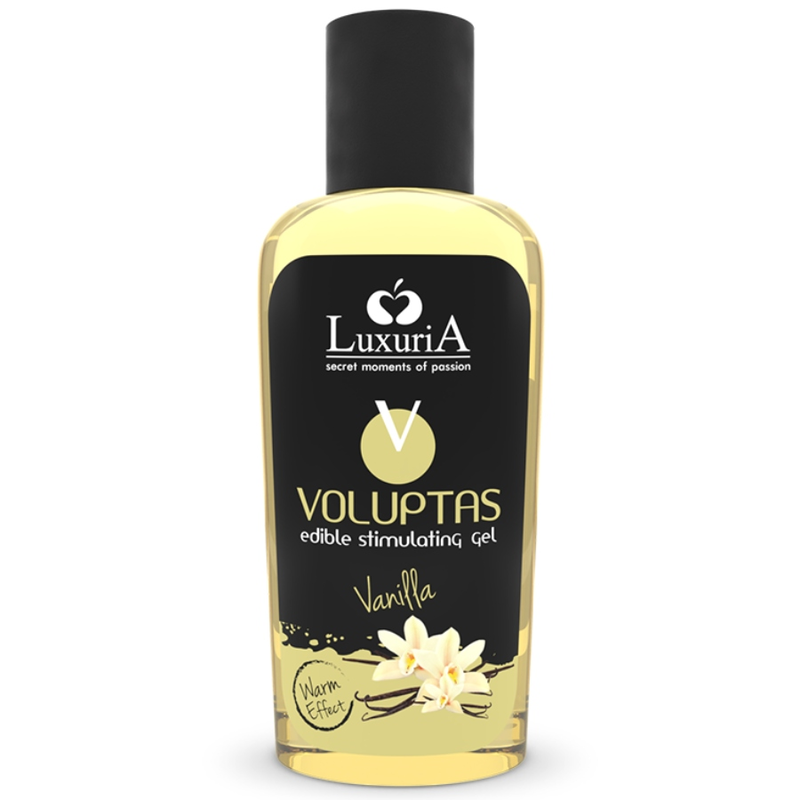 INTIMATELINE LUXURIA - VOLUPTAS EDIBLE Massage GEL ΘΕΡΜΑΝΤΙΚΟ EΦΕ - ΒΑΝΙΛΙΑ 100 ML