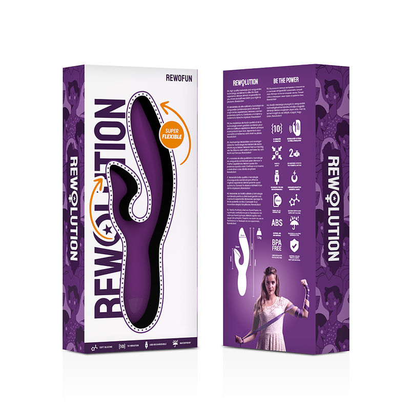 REWOLUTION - REWOFUN ΕΥΚΑΜΠΤΟΣ ΔΟΝΗΤΗΣ ΜΕ ΚΟΥΝΕΛΙ