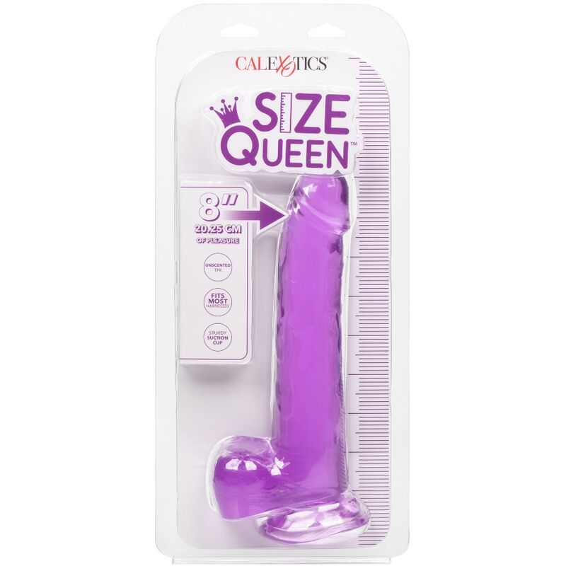 CALEXOTICS - ΜΕΓΕΘΟΣ QUEEN DILDO ΜΩΒ 20,3 CM