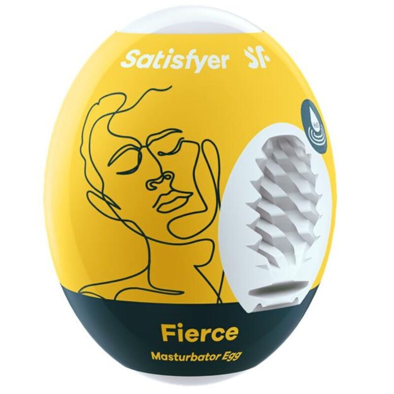 SATISFYER - ΑΥΓΟ FIERCE MASTURBATOR