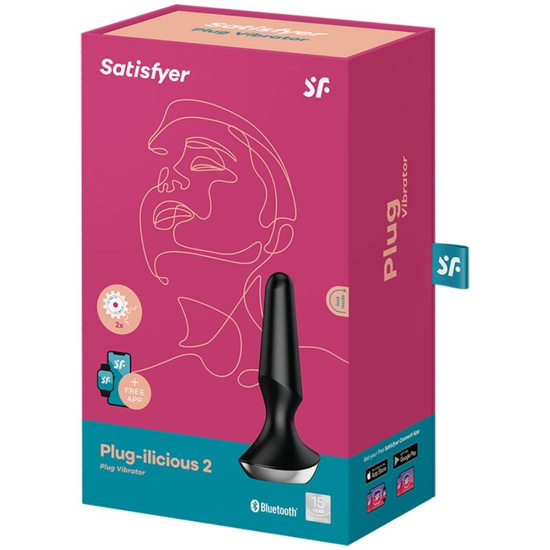 SATISFYER - ΔΟΝΗΤΗΣ ΜΕ 2 ΒΥΣΜΑΤΑ ILICIOUS ΜΑΥΡΟΣ