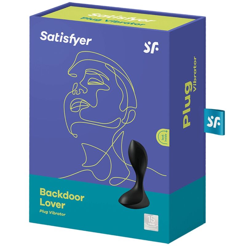 SATISFYER - BACKDOOR LOVER ΔΟΝΟΥΜΕΝΟ ΒΥΣΜΑ ΜΑΥΡΟ
