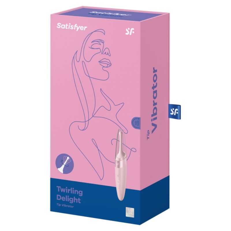 SATISFYER - ΔΟΝΗΤΗΣ ΚΛΕΙΤΟΚΛΕΙΤΟΔΕΝΤΡΟΣ TWIRLING DELIGHT ΡΟΖ