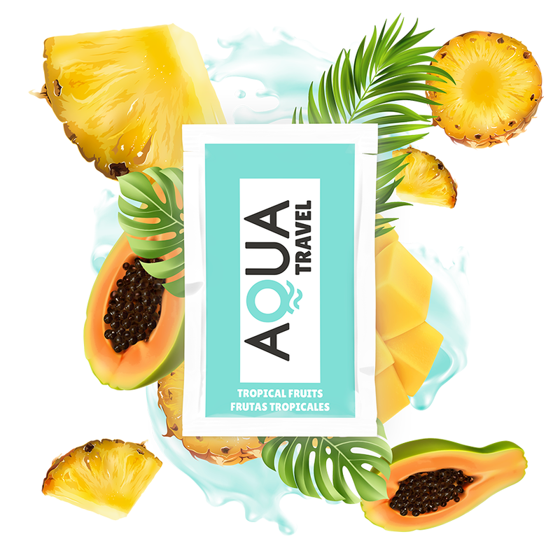 AQUA TRAVEL - ΛΙΠΑΝΤΙΚΟ ΜΕ ΓΕΥΣΗ ΤΡΟΠΙΚΩΝ ΦΡΟΥΤΩΝ ΜΕ ΒΑΣΗ ΤΟ ΝΕΡΟ 6 ML