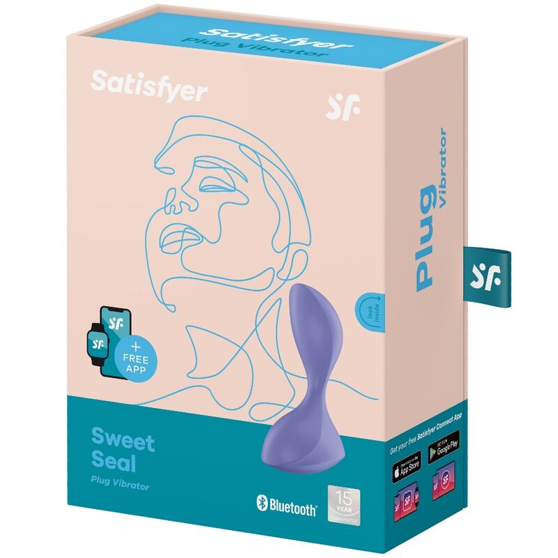 SATISFYER - SWEET SEAL ΔΟΝΟΥΜΕΝΟ ΒΥΣΜΑ VIOLET