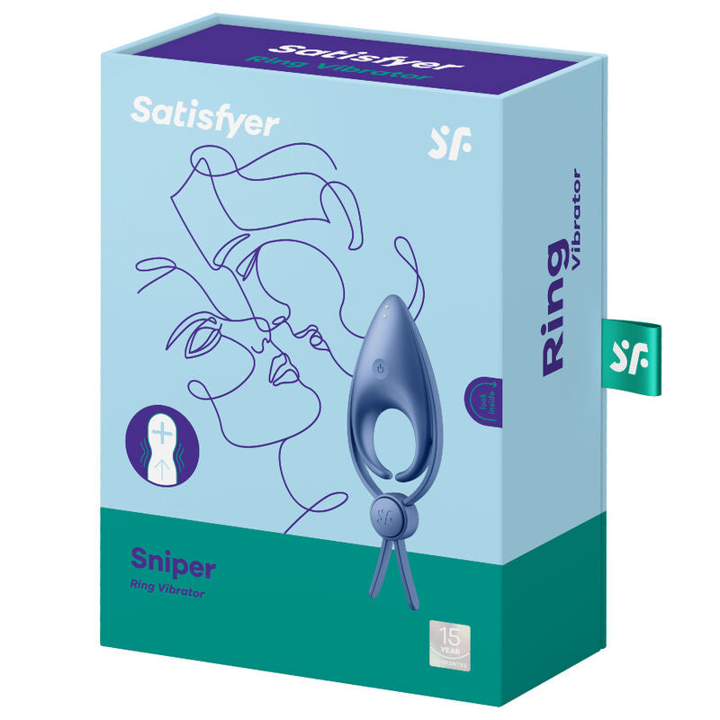ΔΟΝΗΤΗΣ SATISFYER - SNIPER RING ΜΠΛΕ
