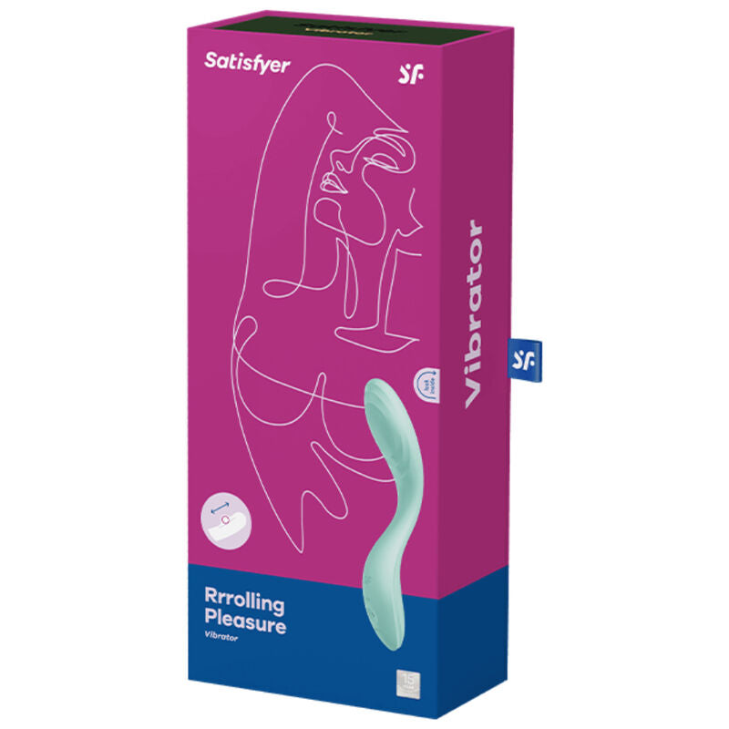 Δονητής SATISFYER - RROLLING PLEASURE GSPOT ΠΡΑΣΙΝΟΣ