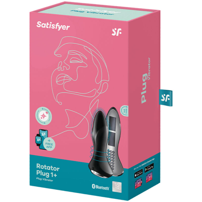 SATISFYER - ΠΕΡΙΣΤΡΕΦΟΜΕΝΟ ΒΥΣΜΑ 1+ ΔΟΝΗΤΙΚΟ ΜΑΥΡΟ