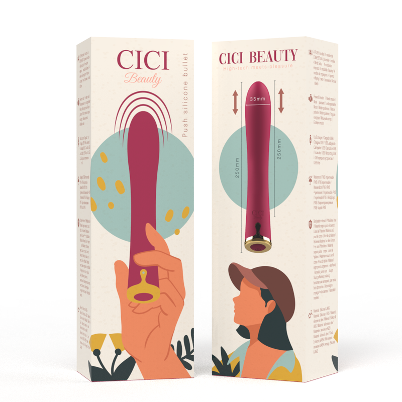 CICI BEAUTY - ΣΦΑΙΡΑ ΣΙΛΙΚΟΝΗΣ PREMIUM PUSH BULLET