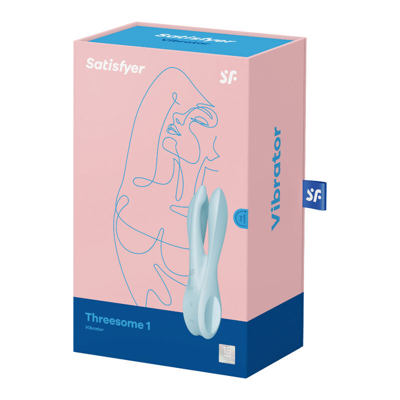 ΔΟΝΗΤΗΣ SATISFYER - THRESOME 1 ΜΠΛΕ