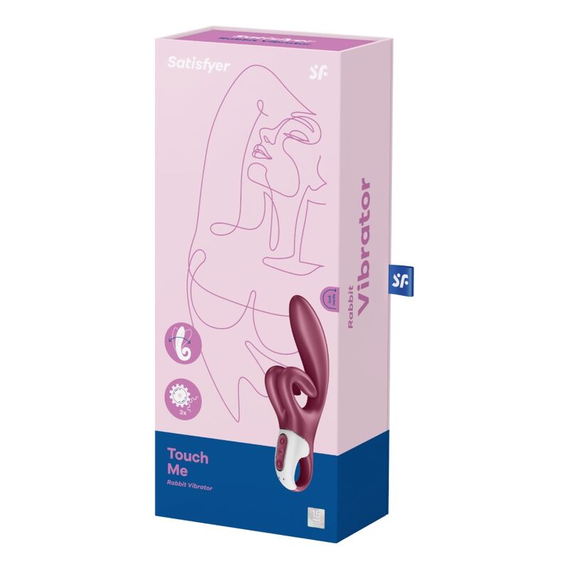 SATISFYER - ΑΓΓΙΞΕ ΜΕ ΚΟΥΝΕΛΙ ΔΟΝΗΣΗ ΚΟΚΚΙΝΟ