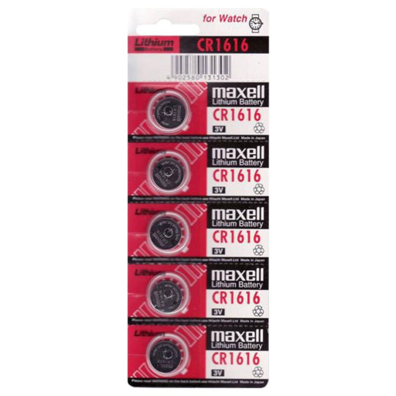 MAXELL - ΜΠΑΤΑΡΙΑ ΛΙΘΙΟΥ CR1616 3V 5UDS