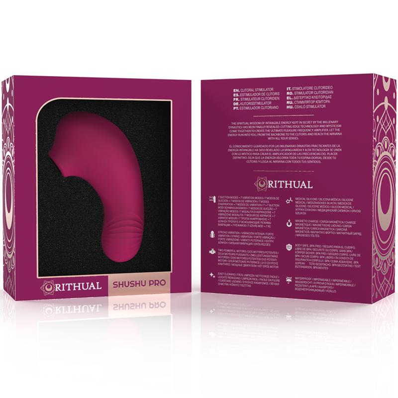 RITHUAL - SHUSHU PRO ΔΙΕΓΕΡΤΗΣ ΚΛΕΙΤΟΡΙΔΑΣ ΤΣΕΠΗΣ 2 ΙΣΧΥΡΟΙ ΚΙΝΗΤΗΡΕΣ ΟΡΧΙΔΕΑΣ