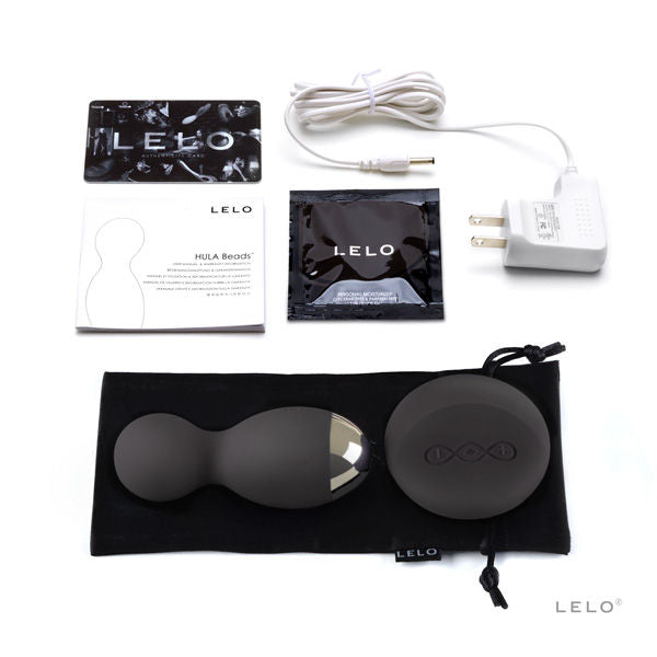 LELO - ΜΠΑΛΕΣ ΧΟΥΛΑ ΜΕ ΕΜΒΛΗΜΑ ΜΑΥΡΕΣ
