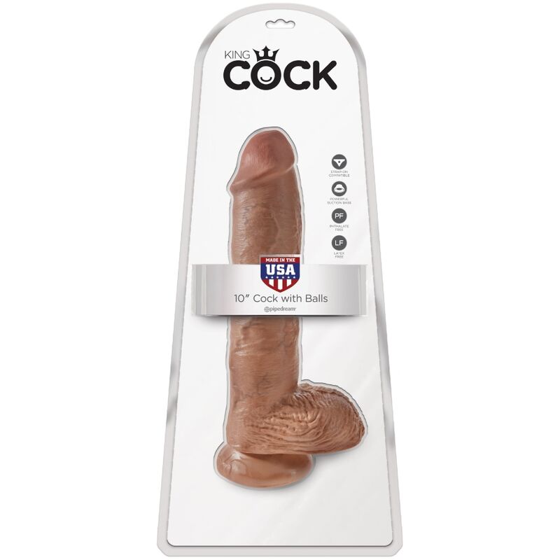 KING COCK - ΡΕΑΛΙΣΤΙΚΟ ΠΕΟΣ ΜΕ ΜΠΑΛΕΣ 19,8 ΕΚ. ΚΑΡΑΜΕΛΑ