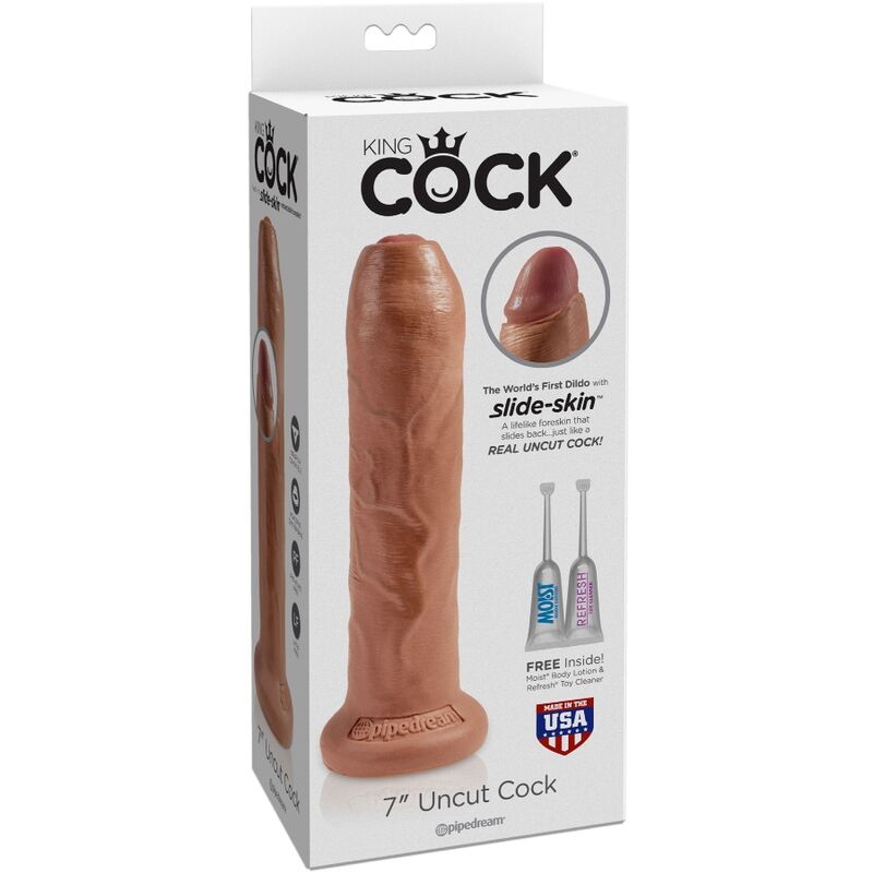 KING COCK - ΑΚΡΟΦΗΤΟ ΡΕΑΛΙΣΤΙΚΟ ΠΕΟΣ 17,8 ΕΚ. ΚΑΡΑΜΕΛΑ