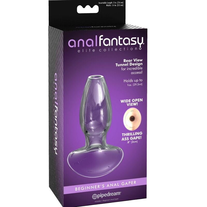 ANAL FANTASY ELITE COLLECTION - ΔΙΑΚΟΠΤΗΣ ΠΡΩΚΤΙΚΟΥ ΑΝΟΙΓΜΑΤΟΣ ΓΙΑ ΑΡΧΑΡΙΟΥΣ ΚΡΥΣΤΑΛΛΟ ΜΕΓΕΘΟΣ S