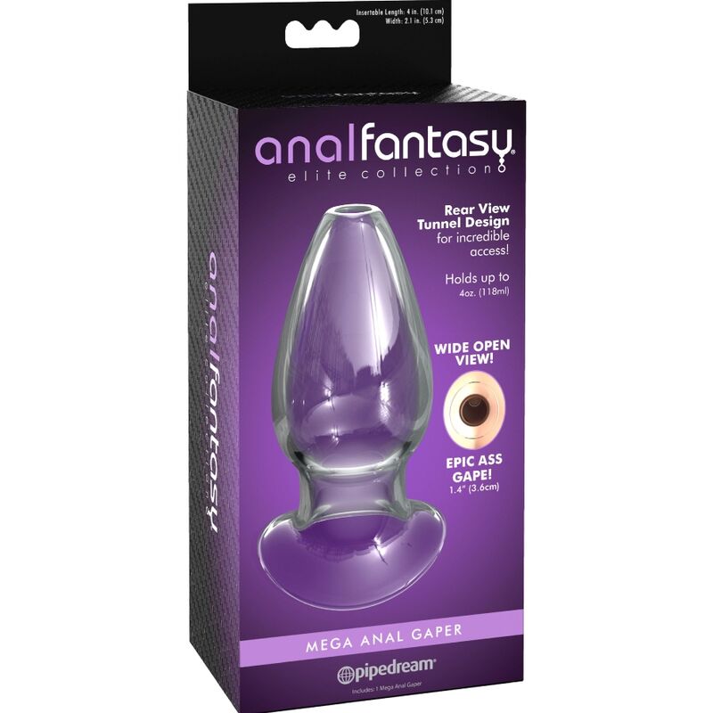 ANAL FANTASY ELITE COLLECTION - ΚΡΥΣΤΑΛΛΙΚΟΣ ΔΙΑΚΟΠΤΗΣ ΠΡΩΚΤΙΚΟΥ ΑΝΟΙΓΜΑΤΟΣ ΜΕΓΕΘΟΣ L