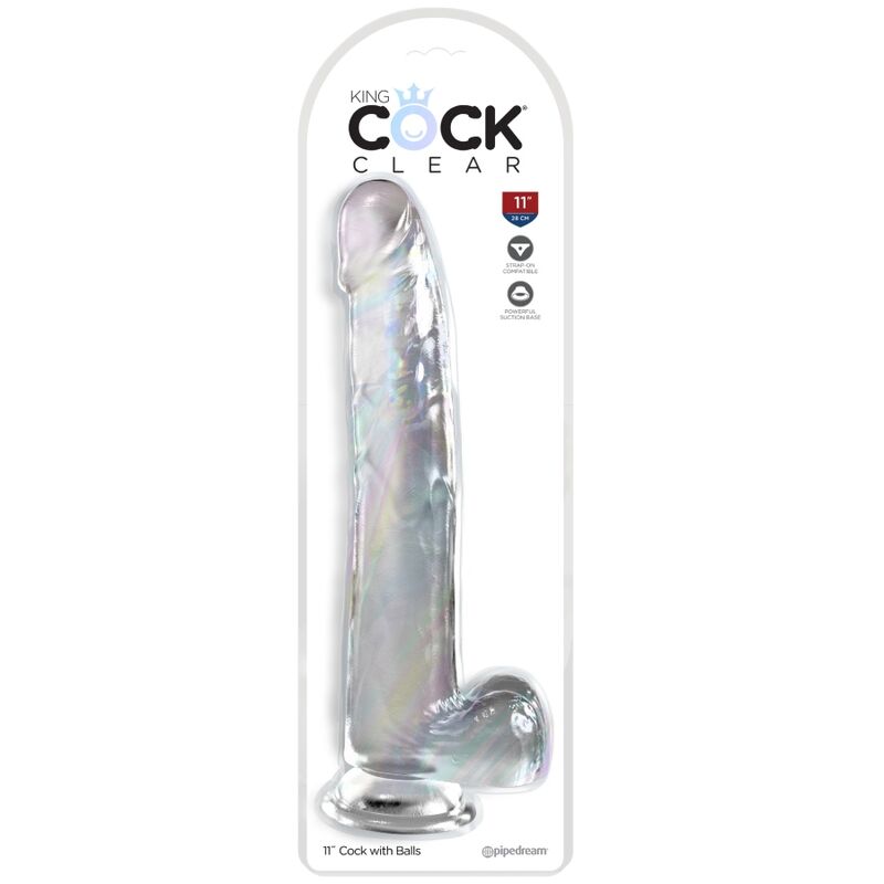 KING COCK - ΔΙΑΦΑΝΕΣ ΟΜΟΙΟΠΛΟ ΜΕ ΟΡΧΕΣ 24,8 ΕΚ. ΔΙΑΦΑΝΕΣ