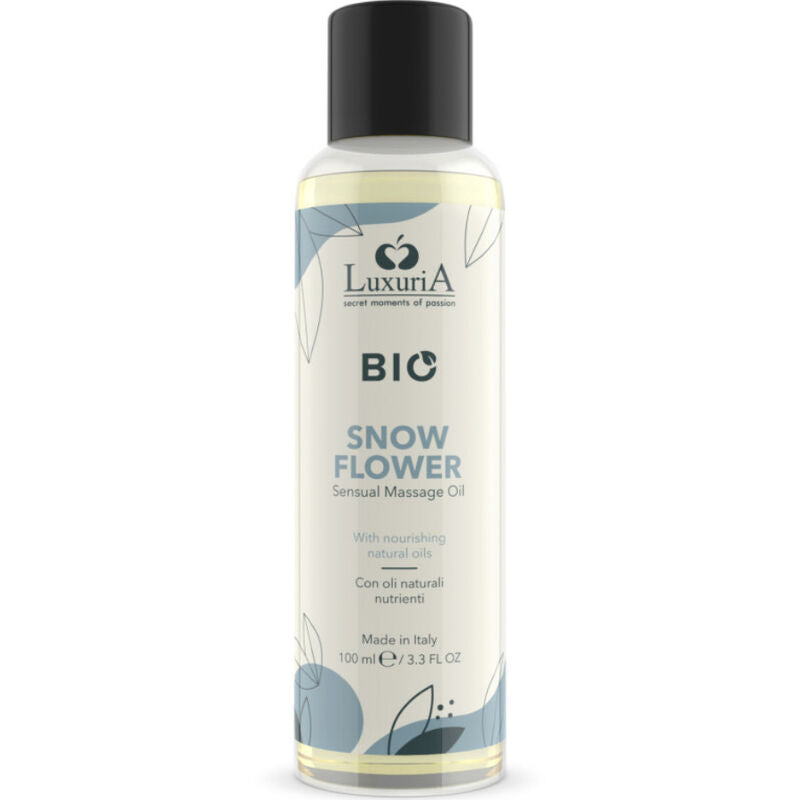 INTIMATELINE LUXURIA - ΒΙΟΛΟΓΙΚΟ ΛΑΔΙ ΜΑΣΑΖ SNOW FLOWER 100 ML