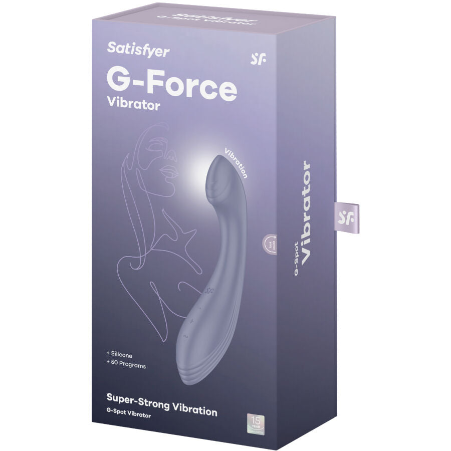 SATISFYER - ΔΟΝΗΤΗΣ G-FORCE ΔΙΕΓΕΡΤΗΣ ΣΗΜΕΙΟΥ G VIOLET