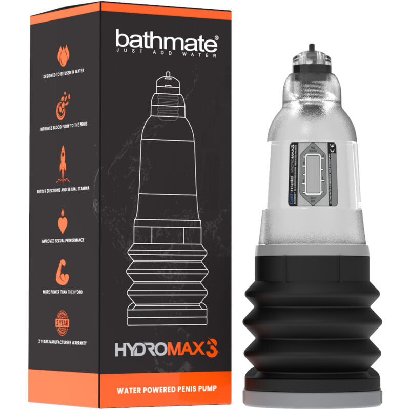 BATHMATE - HYDROMAX 3 ΔΙΑΦΑΝΕΣ