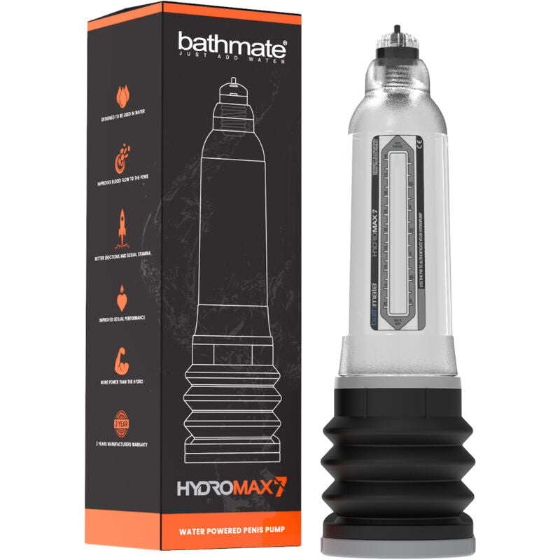 BATHMATE - HYDROMAX 7 ΔΙΑΦΑΝΗΣ ΑΝΤΛΙΑ ΜΕΓΕΘΟΥΣ ΠΕΟΥΣ
