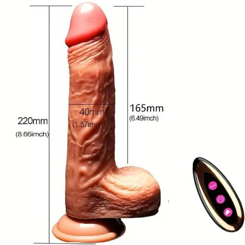 ARMONY - ΡΕΑΛΙΣΤΙΚΟΣ ΔΟΝΗΤΗΣ DILDO & ΤΗΛΕΧΕΙΡΙΣΤΗΡΙΟ ΩΘΗΣΗΣ 22,5 ΕΚ.