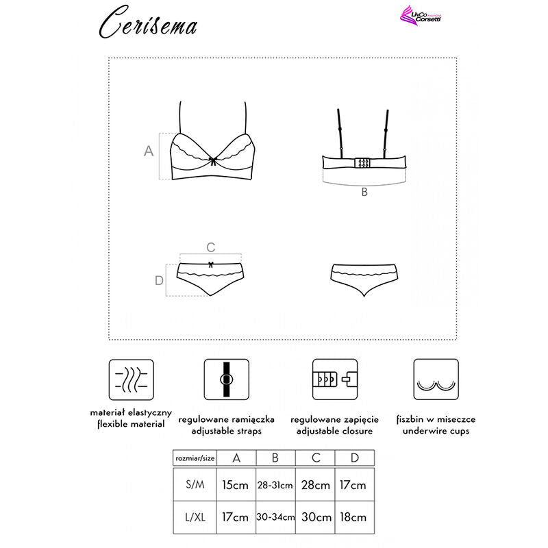 LIVCO CORSETTI FASHION - CERISEMA LC 21005 ΣΟΥΤΙΕΝ + ΚΟΡΑΛΙΝΟ ΚΟΡΑΛΙ