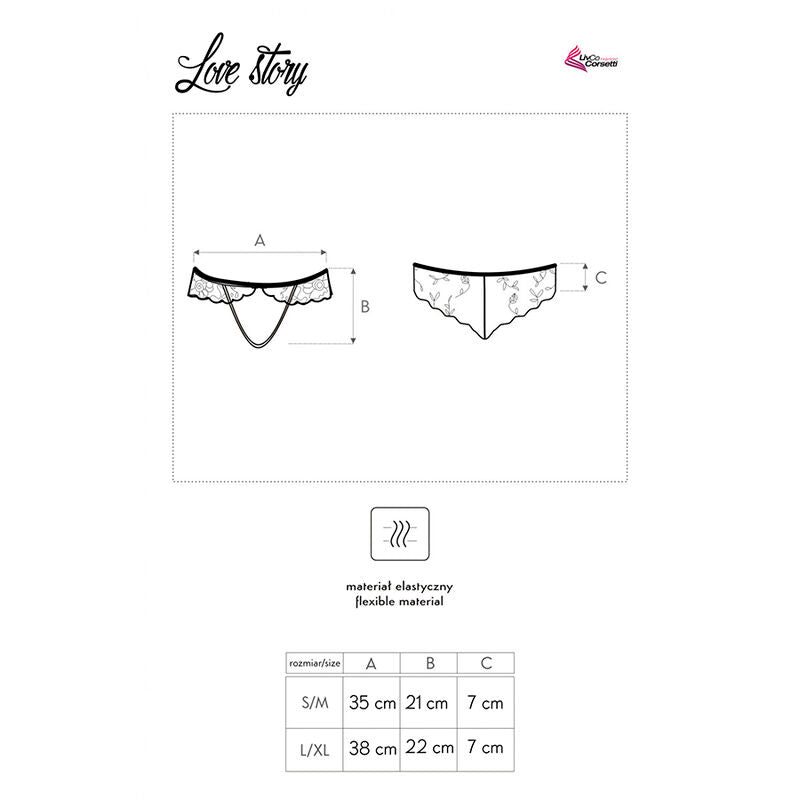 LIVCO CORSETTI FASHION - LOVE STORY LC 90679 ΕΣΩΡΟΥΧΟ ΧΩΡΙΣ ΚΑΒΑΛΟ ΜΑΥΡΟ L/XL