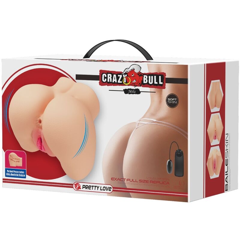 CRAZY BULL - ΡΕΑΛΙΣΤΙΚΟΣ ΔΟΝΗΤΗΣ ΚΟΛΠΟΥ ΚΑΙ ΠΡΩΚΤΟΥ MILA