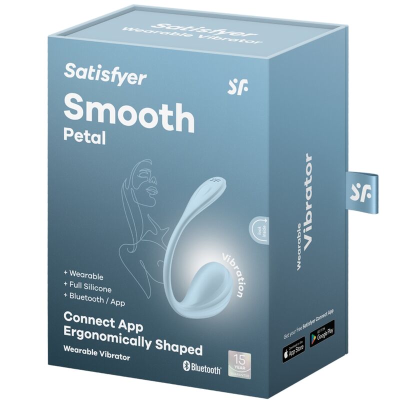 SATISFYER - ΔΙΕΓΕΡΤΗΣ ΣΗΜΕΙΟΥ G SMOOTH PETAL ΔΩΡΕΑΝ ΕΦΑΡΜΟΓΗ ΣΕ ΟΥΡΑΝΙΟ ΜΠΛΕ