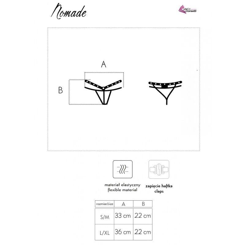 LIVCO CORSETTI FASHION - NOMADE ΣΤΡΙΝΓΚ ΧΩΡΙΣ ΚΑΒΑΛΟ ΜΑΥΡΟ