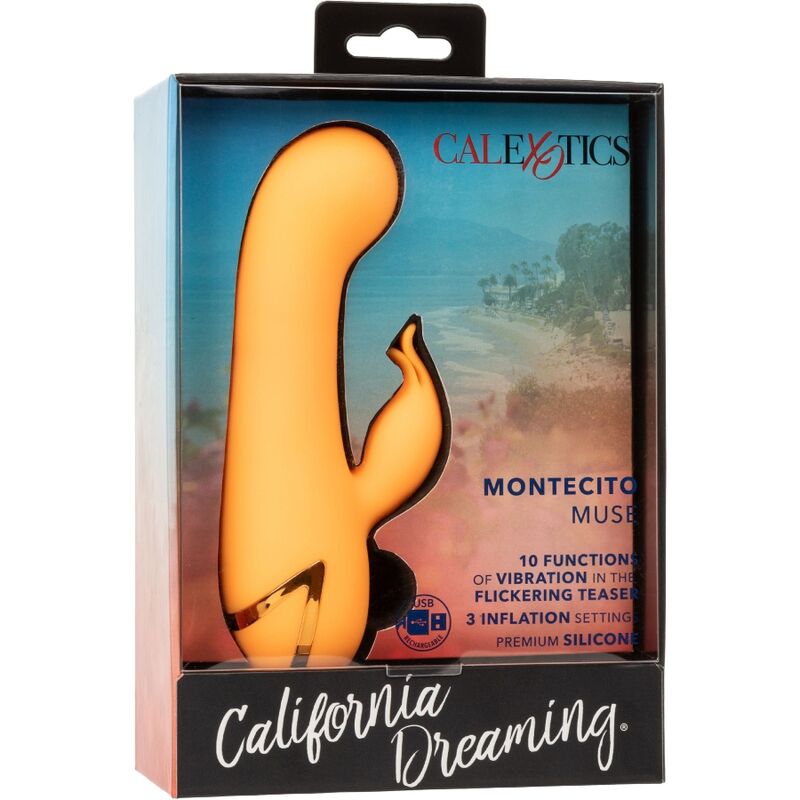 CALEXOTICS - ΔΟΝΗΤΗΣ MONTECITO MUSE RABBIT ORANGE ΑΠΟ ΤΗΝ CALIFORNIA DREAMING