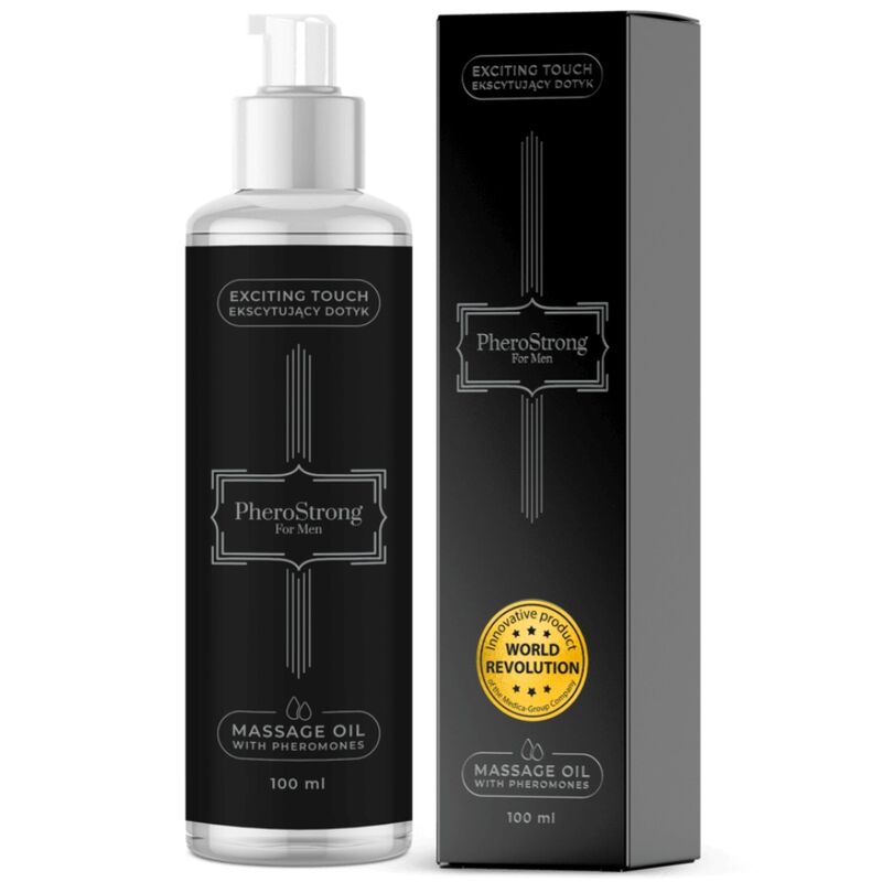 PHEROSTRONG - ΛΑΔΙ ΜΑΣΑΖ ΓΙΑ ΑΝΔΡΕΣ 100 ML
