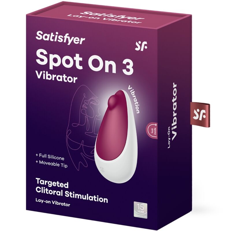 SATISFYER - SPOT ON 3 ΔΙΕΓΕΡΤΗΣ ΚΛΕΙΤΟΡΙΔΑΣ ΜΕ ΜΟΥΡΟ