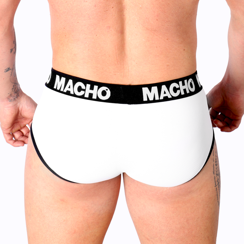 MACHO - MS30BL SLIP ΛΕΥΚΟ L