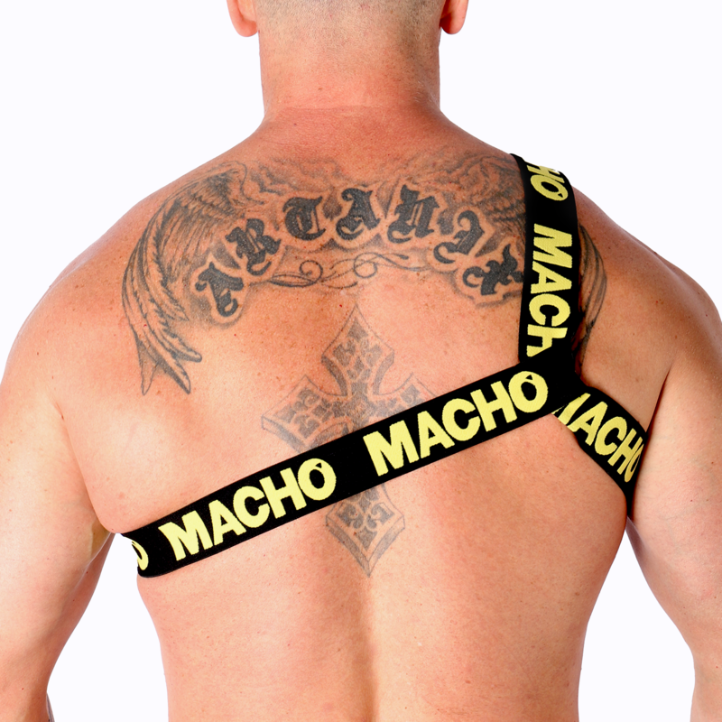 MACHO - ROMAN HARNESS ΚΙΤΡΙΝΗ L/XL