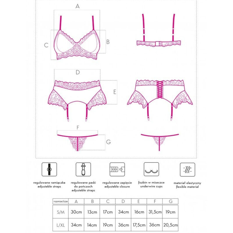 LIVCO CORSETTI FASHION - NAHIR LC 20214 ΣΟΥΤΙΕΝ + ΣΙΛΟ + ΖΩΝΗ ΖΑΝΤΗΡΑ L/XL