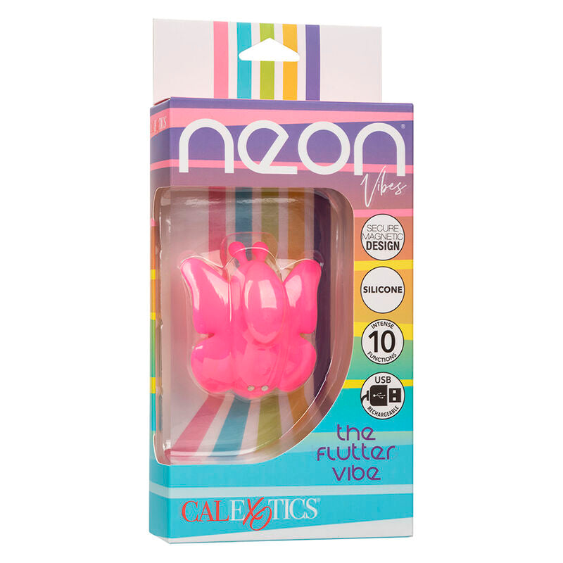 CALEXOTICS - NEON VIBES THE FLUTTER ΔΙΕΓΕΡΤΗΣ ΔΟΝΗΣΕΩΝ 10 ΔΟΝΗΣΕΩΝ ΡΟΖ