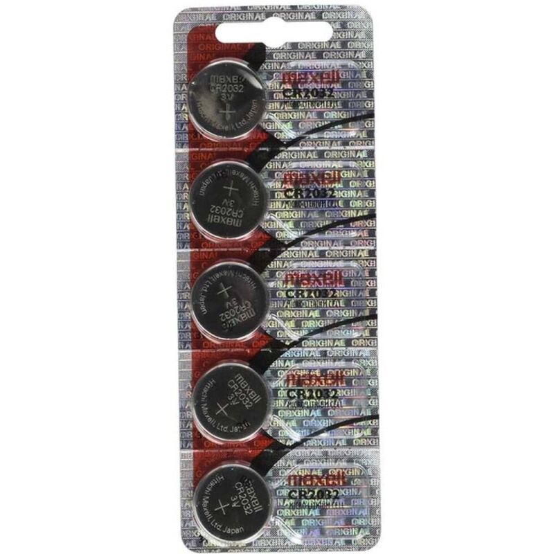 MAXELL - ΜΠΑΤΑΡΙΑ ΛΙΘΙΟΥ CR2032 3V - 5 ΤΕΜΑΧΙΑ