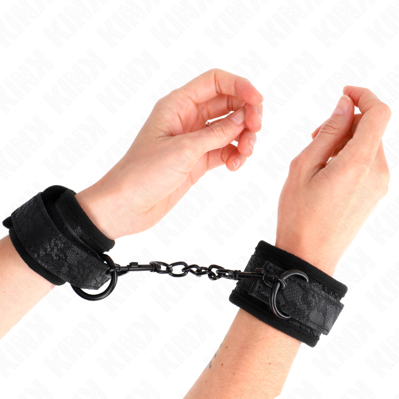 KINK - ΜΑΝΙΚΕΤΕΣ ΚΑΡΠΟΥ ΜΕ ΣΚΟΥΡΑ ΔΑΝΤΕΛΑ, ΡΥΘΜΙΖΟΜΕΝΕΣ ΑΠΟ ΝΕΟΠΡΕΝΙΟ, ΜΑΥΡΕΣ 20-29 CM X 5 CM