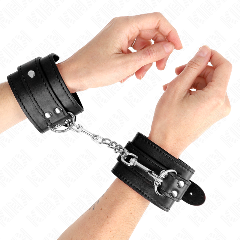 KINK - ΑΠΛΟΙ ΔΕΣΙΜΟΙ ΚΑΡΠΟΥ ΜΑΥΡΟΙ ΡΥΘΜΙΖΟΜΕΝΟΙ 20-23 CM X 5,5 CM