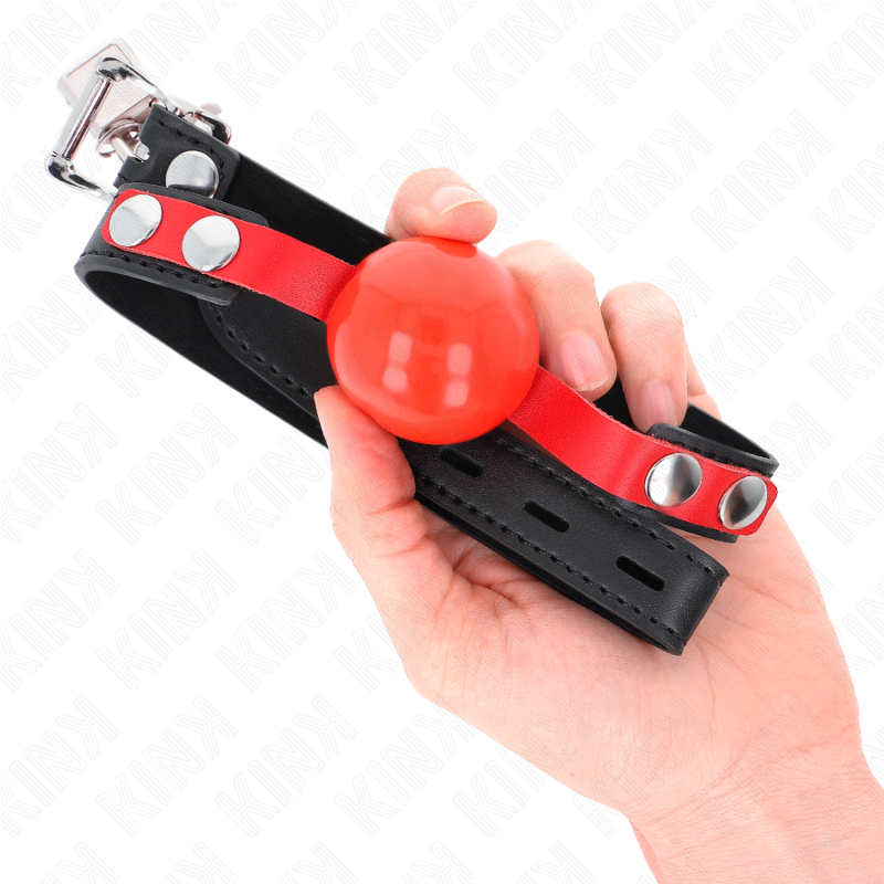 KINK - ΜΠΑΛΑ SOFT TPE 4 CM GAG ΜΟΝΤΕΛΟ 4 60 x 2 CM ΡΥΘΜΙΖΟΜΕΝΗ 37-52 CM