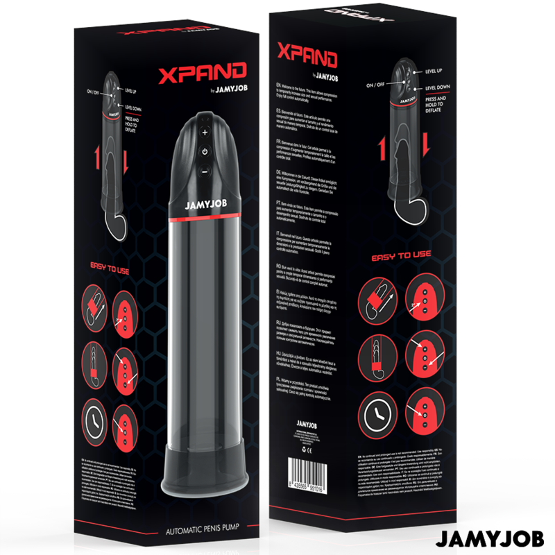 JAMYJOB - ΑΥΤΟΜΑΤΗ ΑΝΤΛΙΑ XPAND 3 ΕΠΙΠΕΔΩΝ ΑΝΑΡΡΟΦΗΣΗΣ ΓΚΡΙ