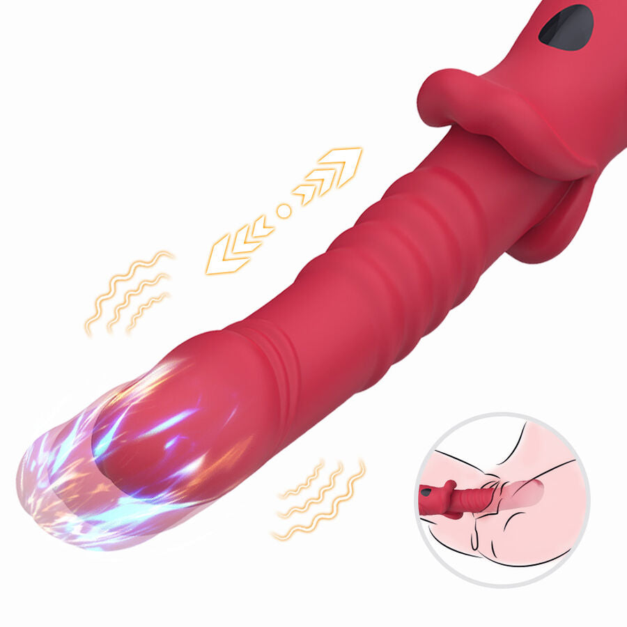 ARMONY - POINT A ΔΙΕΓΕΡΤΙΚΟΣ ΔΟΝΗΤΗΣ DILDO ΚΟΚΚΙΝΟΣ
