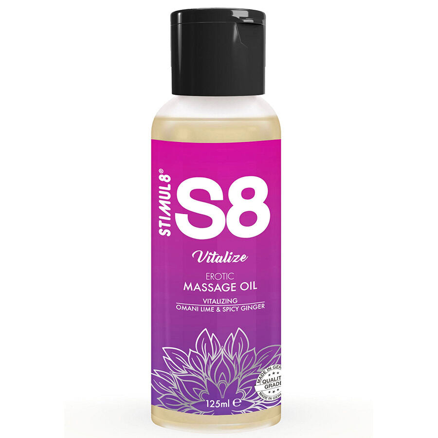 STIMUL8 - S8 VITALIZE ΛΑΔΙ ΜΑΣΑΖ ΜΕ ΛΑΪΜ 125 ML