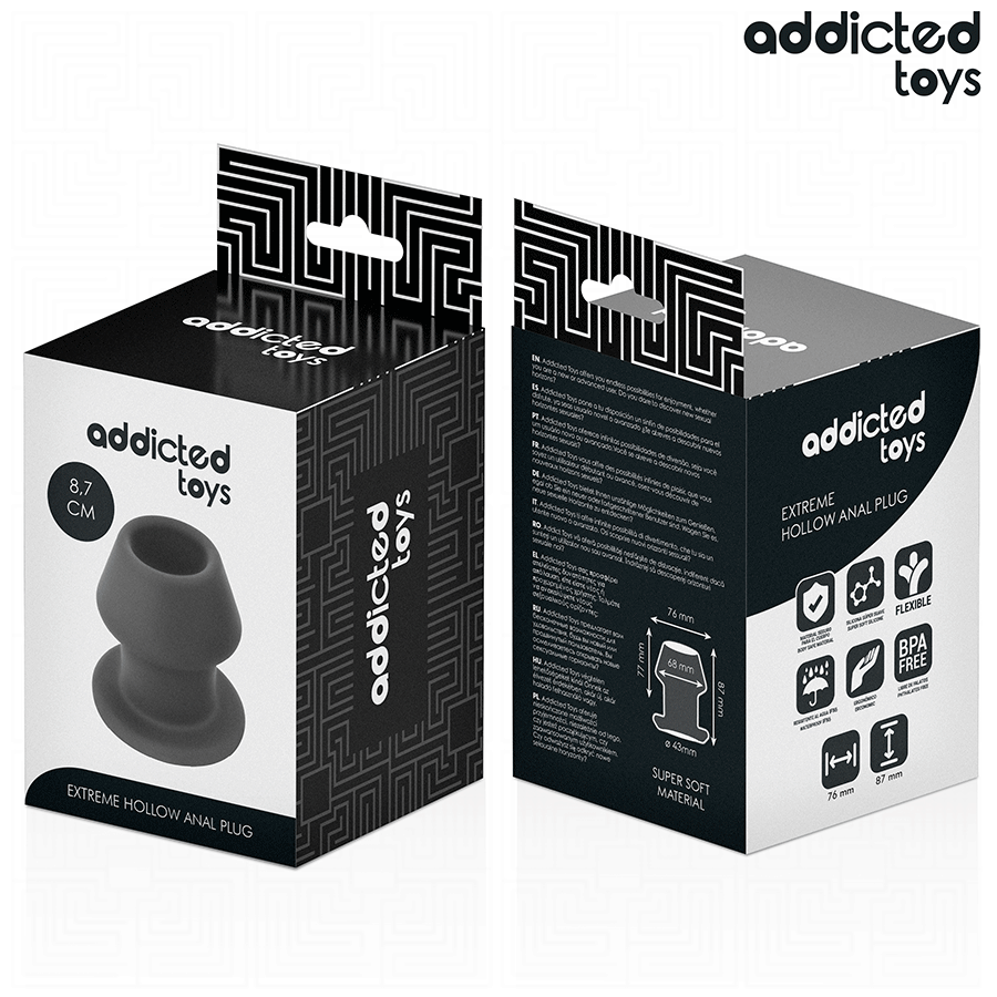 ADDICTED TOYS - EXTREME HOLLOW ΠΡΩΚΤΙΚΟ ΣΥΣΚΕΥΑΣΜΑ ΣΙΛΙΚΟΝΗΣ ΜΕΓΕΘΟΣ M 8.7 CM