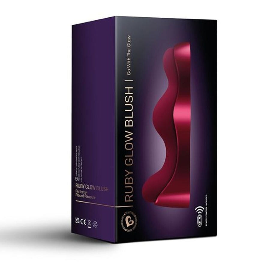 Δονητής Σημείου G ROCKS- OFF - RUBY GLOW BLUSH RED