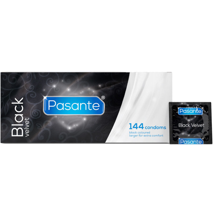 PASANTE - Προφυλακτικά Black Velvet Κουτί 144 τεμαχίων